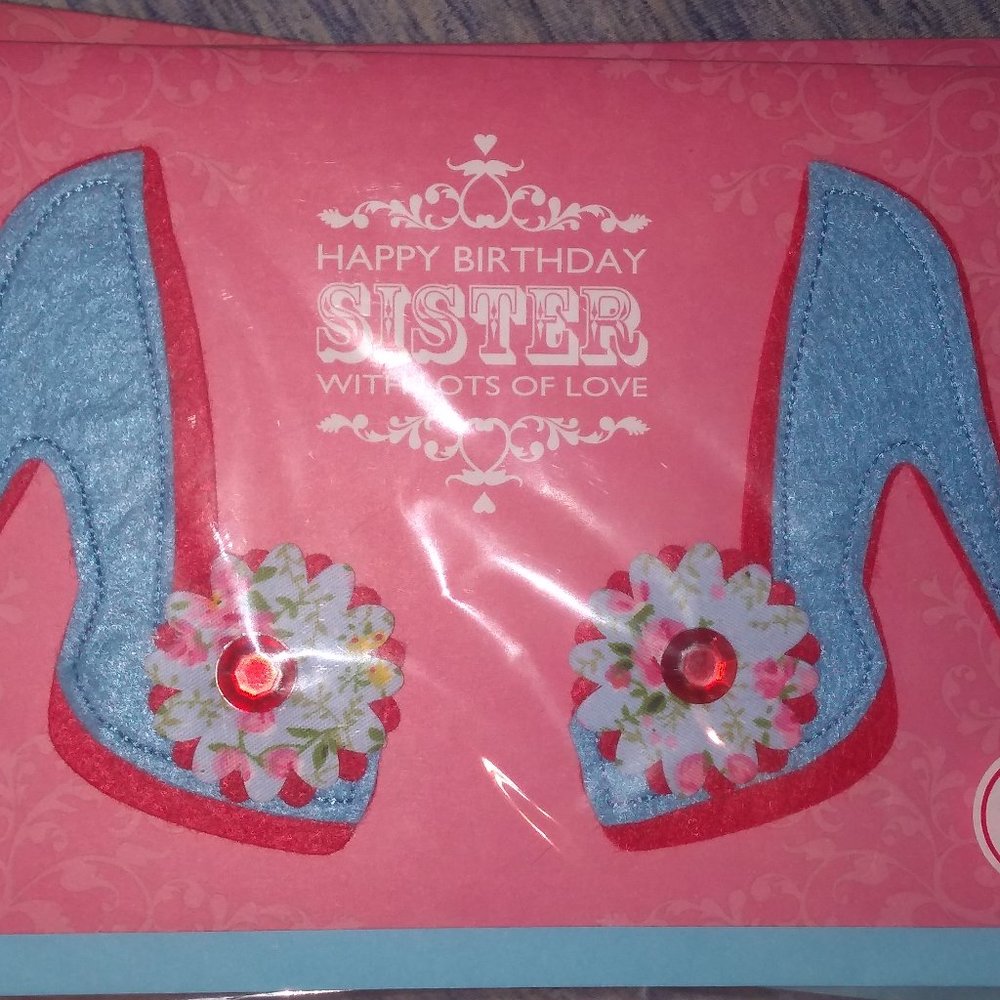 Sister birthday card